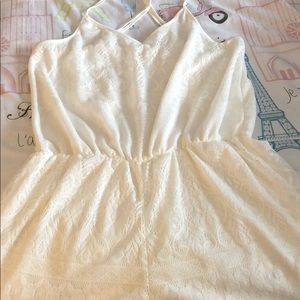 White Romper